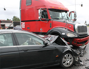 Truck crash